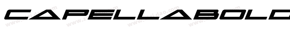 CapellaBold-np6O字体转换