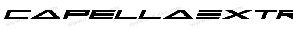 CapellaExtraCondensedItalic-1B0v字体转换