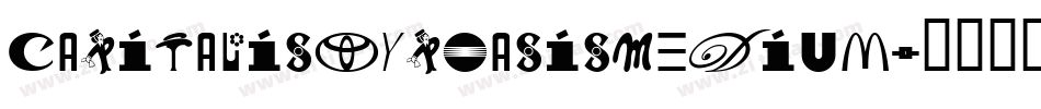 CapitalisTypOasisMedium字体转换