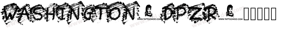 Washington-dPzR字体转换