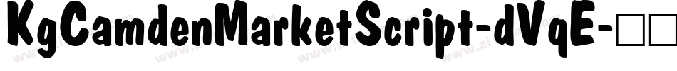 KgCamdenMarketScript-dVqE字体转换