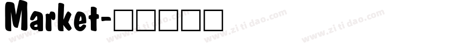 Market字体转换
