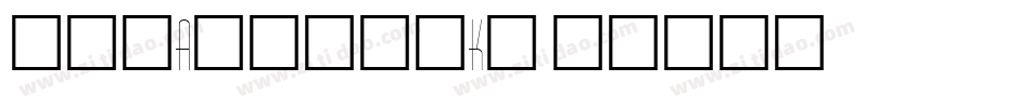 dizajnerski字体转换