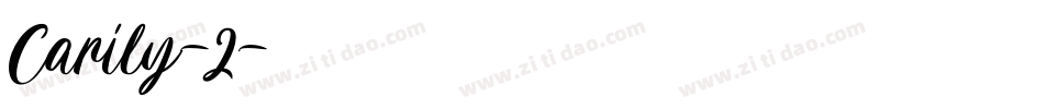 Carily-2字体转换
