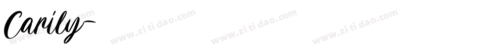 Carily字体转换
