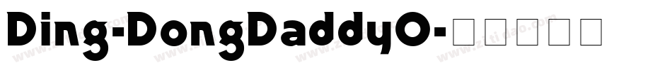 Ding-DongDaddyO字体转换
