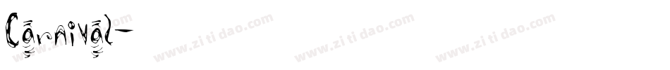 Carnival字体转换