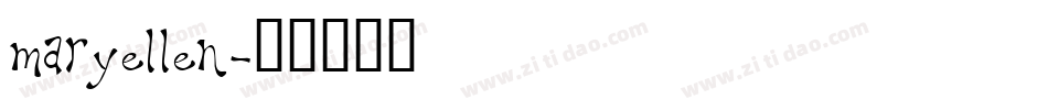 Maryellen字体转换