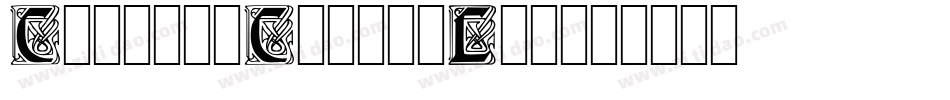 CarrickCaps-mLv2字体转换
