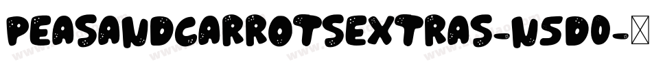 PeasAndCarrotsExtras-n5d0字体转换