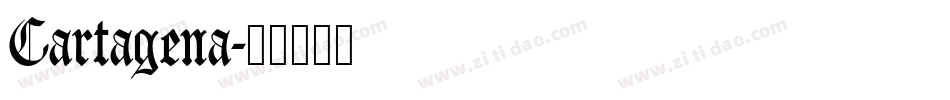 Cartagena字体转换