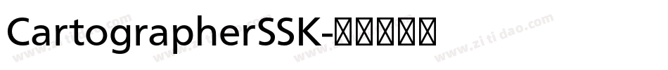 CartographerSSK字体转换