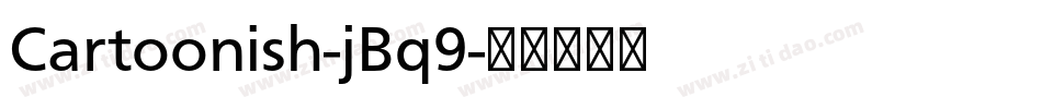 Cartoonish-jBq9字体转换