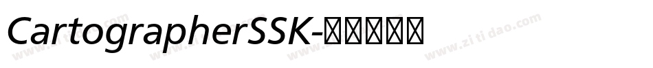 CartographerSSK字体转换