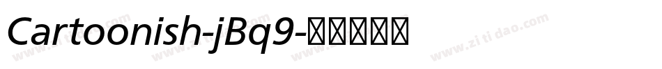 Cartoonish-jBq9字体转换