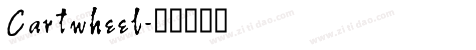 Cartwheel字体转换