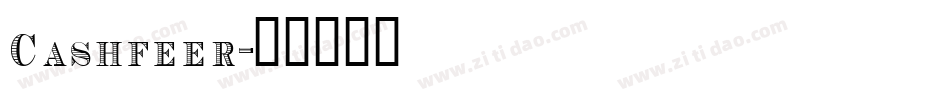Cashfeer字体转换