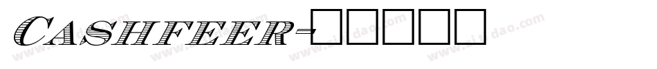 Cashfeer字体转换