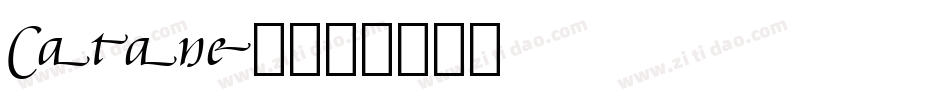 Cataneo字体转换