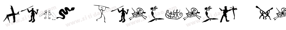 Cave-Painting-Dingbats字体转换