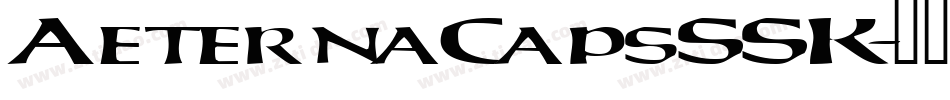 AeternaCapsSSK字体转换
