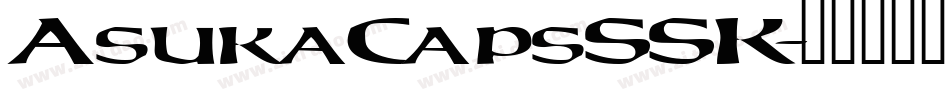 AsukaCapsSSK字体转换