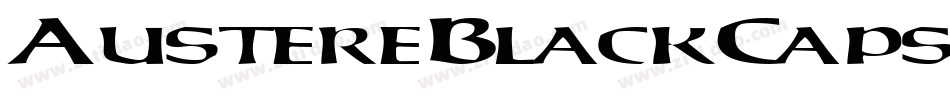 AustereBlackCapsSSK字体转换