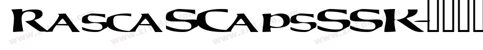 RascaSCapsSSK字体转换