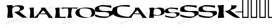 RialtoSCapsSSK字体转换