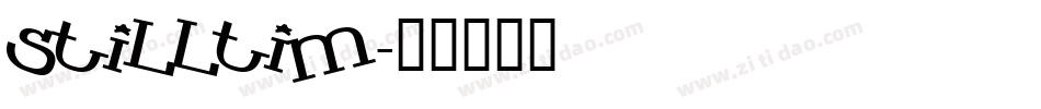 stilltim字体转换