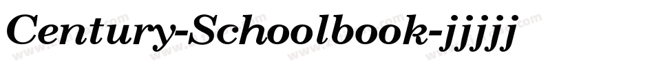 Century-Schoolbook字体转换