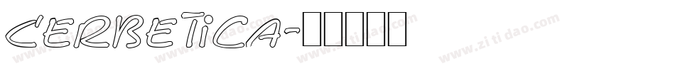 Cerbetica字体转换