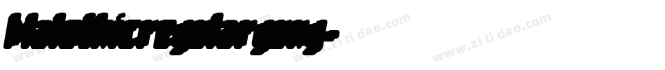 Malothicregulargung字体转换