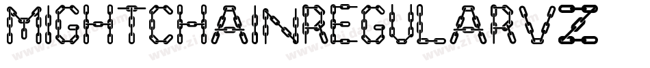 MightChainRegular-1V3Z字体转换