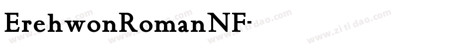 ErehwonRomanNF字体转换