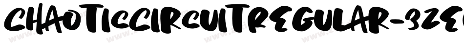 ChaoticCircuitRegular-3ze6字体转换