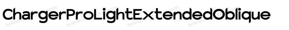 ChargerProLightExtendedOblique-E5Kg字体转换