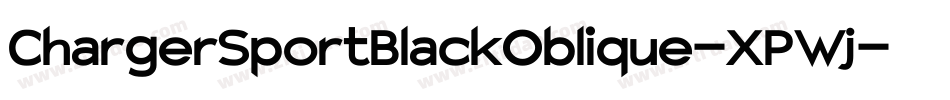 ChargerSportBlackOblique-XPWj字体转换