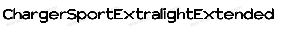 ChargerSportExtralightExtended-5RmB字体转换