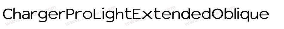 ChargerProLightExtendedOblique-E5Kg字体转换