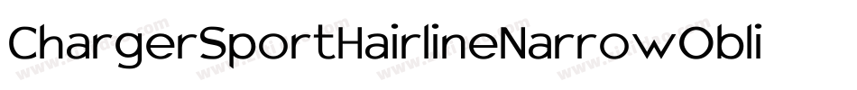 ChargerSportHairlineNarrowOblique-8Yj2字体转换