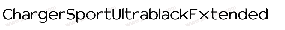ChargerSportUltrablackExtendedOblique-Wd0E字体转换