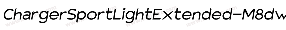 ChargerSportLightExtended-M8dw字体转换