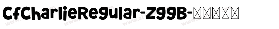 CfCharlieRegular-ZggB字体转换