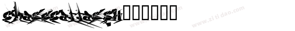ChaseCallasSH字体转换