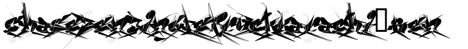 ChaseZenJingletruckKarachi-Benn字体转换