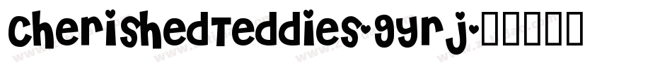 CherishedTeddies-9Yrj字体转换