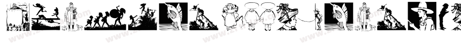 ChildrenStoriesItalic-ggop字体转换