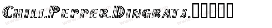 Chili-Pepper-Dingbats字体转换