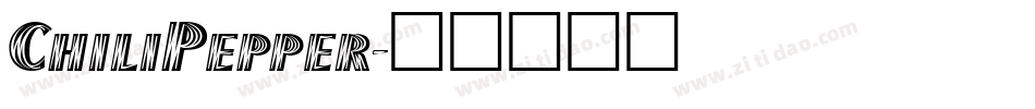 ChiliPepper字体转换